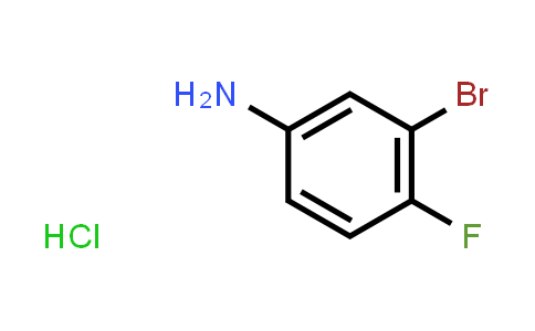 CAS No. 1257535-28-6, 3-Bromo-4-fluoroaniline hydrochloride