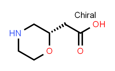 CAS No. 1257854-99-1, (S)-2-(Morpholin-2-yl)acetic acid