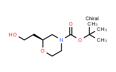 CAS No. 1257856-15-7, (S)-tert-Butyl 2-(2-hydroxyethyl)morpholine-4-carboxylate