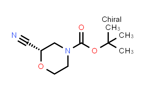 CAS No. 1257856-31-7, tert-Butyl (S)-2-cyanomorpholine-4-carboxylate