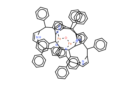 CAS No. 12582-61-5, Iron(III) meso-tetraphenylporphine-^m-oxo dimer