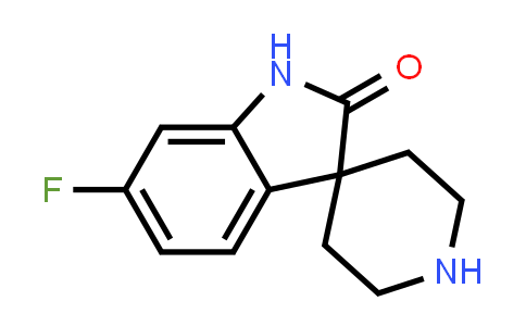 CAS No. 1258637-78-3, 6-Fluorospiro[indoline-3,4'-piperidin]-2-one