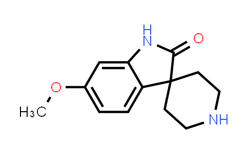 CAS No. 1258638-37-7, 6-Methoxyspiro[indoline-3,4'-piperidin]-2-one