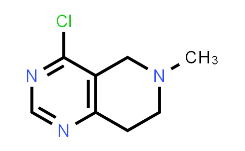 CAS No. 1258650-41-7, 4-Chloro-6-methyl-5,6,7,8-tetrahydropyrido[4,3-d]pyrimidine