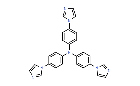 CAS No. 1258947-79-3, Tris(4-(1H-imidazol-1-yl)phenyl)amine