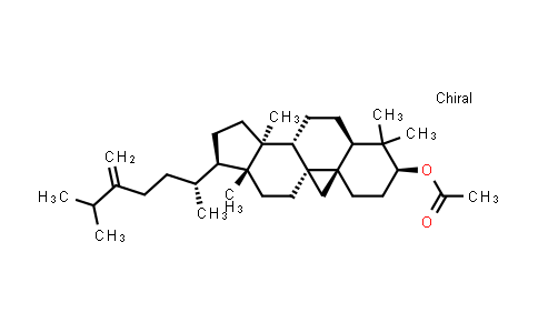 CAS No. 1259-94-5, 24-Methylenecycloartanyl acetate