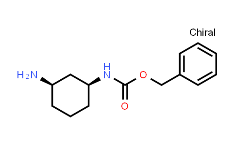 CAS No. 1259278-12-0, Benzyl ((1S,3R)-3-aminocyclohexyl)carbamate