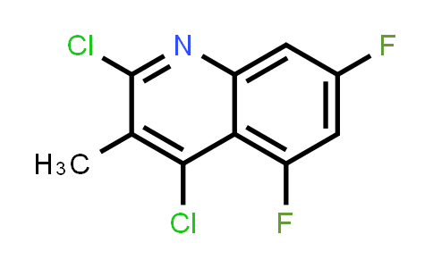 CAS No. 1259439-39-8, 2,4-Dichloro-5,7-difluoro-3-methylquinoline