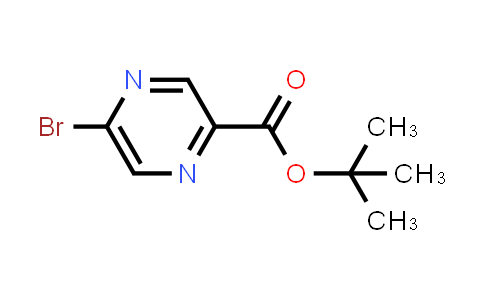 CAS No. 1259479-54-3, tert-Butyl 5-bromopyrazine-2-carboxylate