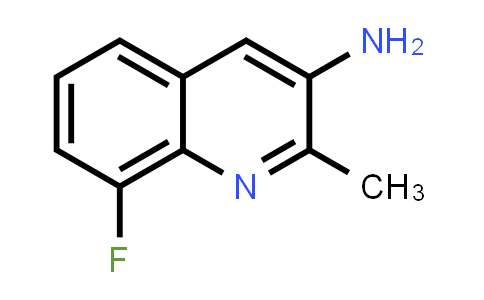 CAS No. 1259519-93-1, 8-Fluoro-2-methylquinolin-3-amine