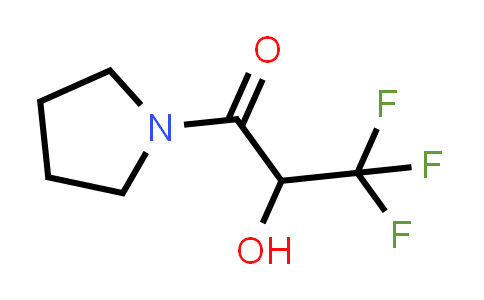 CAS No. 125969-74-6, 3,3,3-Trifluoro-2-hydroxy-1-(pyrrolidin-1-yl)propan-1-one
