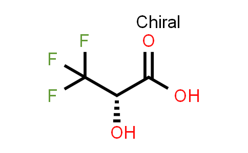 CAS No. 125995-00-8, (S)-3,3,3-Trifluoro-2-hydroxypropanoic acid