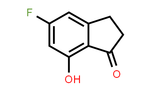 CAS No. 1260013-93-1, 5-Fluoro-7-hydroxy-2,3-dihydro-1H-inden-1-one