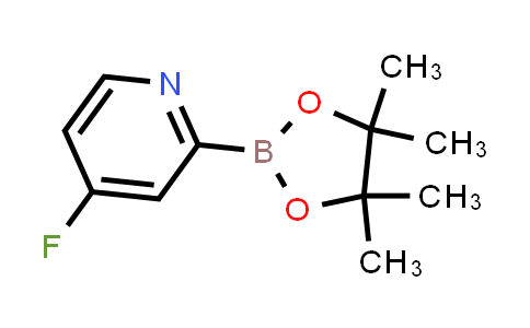 CAS No. 1260152-43-9, 4-Fluoro-2-(4,4,5,5-tetramethyl-1,3,2-dioxaborolan-2-yl)pyridine