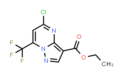 CAS No. 1260243-50-2, Ethyl 5-chloro-7-(trifluoromethyl)pyrazolo[1,5-a]pyrimidine-3-carboxylate