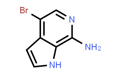 CAS No. 1260383-20-7, 4-Bromo-1H-pyrrolo[2,3-c]pyridin-7-amine