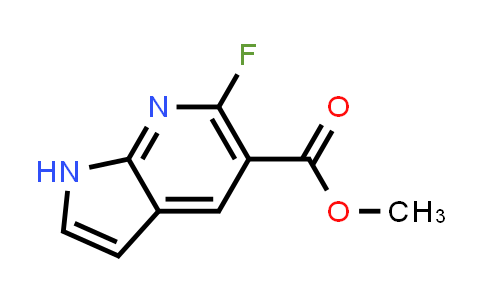CAS No. 1260384-52-8, Methyl 6-fluoro-1H-pyrrolo[2,3-b]pyridine-5-carboxylate