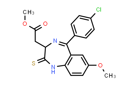 CAS No. 1260530-39-9, Methyl 2-(5-(4-chlorophenyl)-7-methoxy-2-thioxo-2,3-dihydro-1H-benzo[e][1,4]diazepin-3-yl)acetate