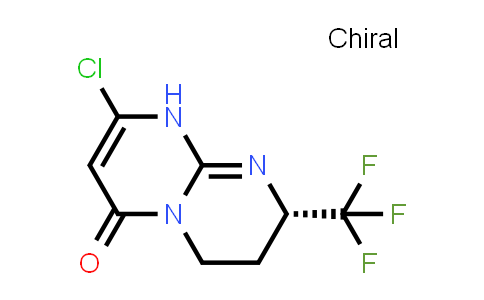 CAS No. 1260585-11-2, (8S)-2-Chloro-1,6,7,8-tetrahydro-8-(trifluoromethyl)-4H-pyrimido[1,2-a]pyrimidin-4-one