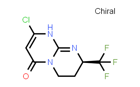 CAS No. 1260585-13-4, (8R)-2-Chloro-1,6,7,8-tetrahydro-8-(trifluoromethyl)-4H-pyrimido[1,2-a]pyrimidin-4-one