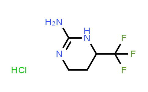 CAS No. 1260585-15-6, 2-Pyrimidinamine, 1,4,5,6-tetrahydro-6-(trifluoromethyl)-, hydrochloride