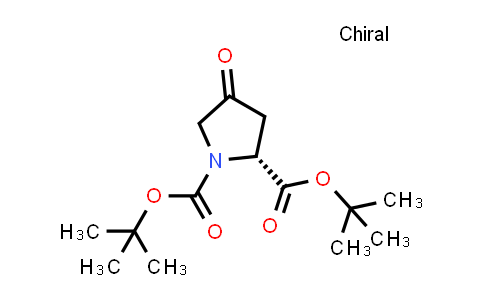 CAS No. 1260591-66-9, (R)-di-tert-Butyl 4-oxopyrrolidine-1,2-dicarboxylate