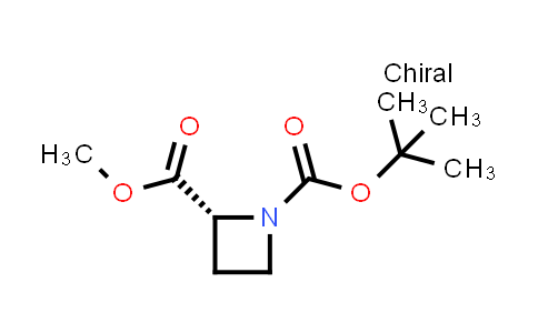 CAS No. 1260593-39-2, 1-(tert-Butyl) 2-methyl (R)-azetidine-1,2-dicarboxylate