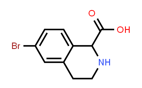 CAS No. 1260643-32-0, 6-Bromo-1,2,3,4-tetrahydroisoquinoline-1-carboxylic acid