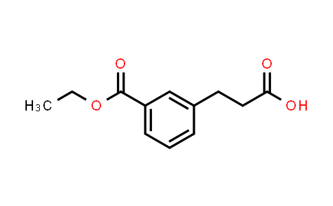 CAS No. 1260649-43-1, Benzenepropanoic acid, 3-(ethoxycarbonyl)-