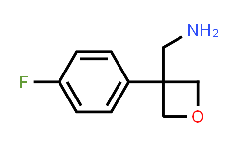 CAS No. 1260664-08-1, [3-(4-Fluorophenyl)oxetan-3-yl]methanamine
