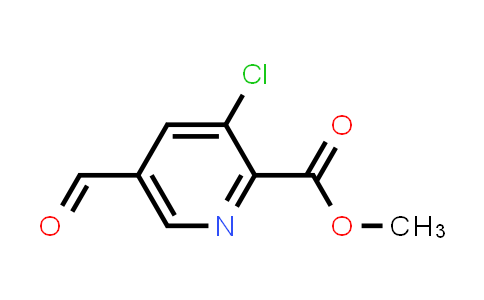 CAS No. 1260671-33-7, Methyl 3-chloro-5-formylpicolinate