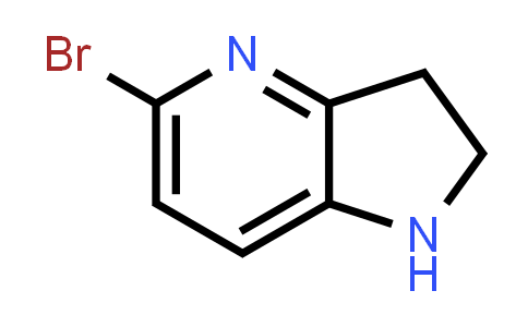 CAS No. 1260671-35-9, 5-Bromo-2,3-dihydro-1H-pyrrolo[3,2-b]pyridine