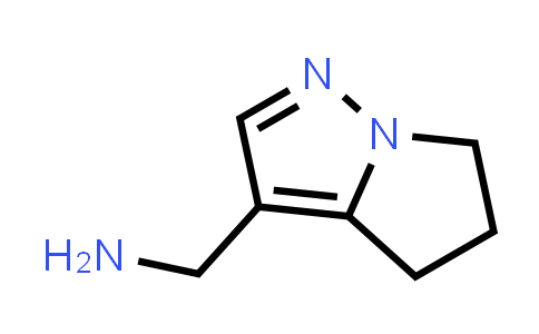 CAS No. 1260672-10-3, (5,6-Dihydro-4H-pyrrolo[1,2-b]pyrazol-3-yl)methanamine