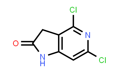 CAS No. 1260672-68-1, 4,6-Dichloro-1,3-dihydro-2h-pyrrolo[3,2-c]pyridin-2-one
