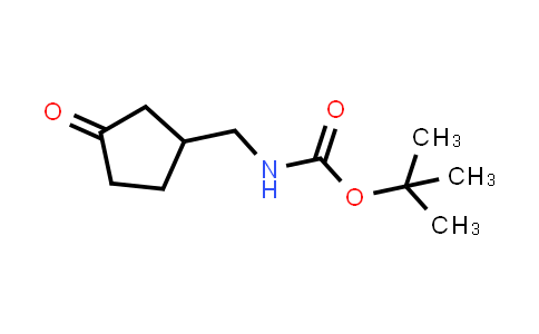 CAS No. 1260674-55-2, tert-Butyl N-[(3-oxocyclopentyl)methyl]carbamate