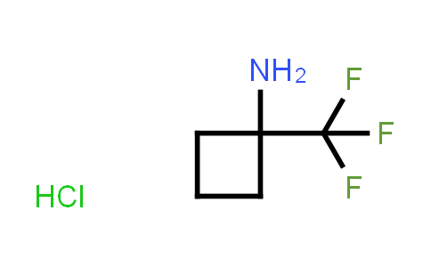 CAS No. 1260768-75-9, 1-(Trifluoromethyl)cyclobutanamine hydrochloride