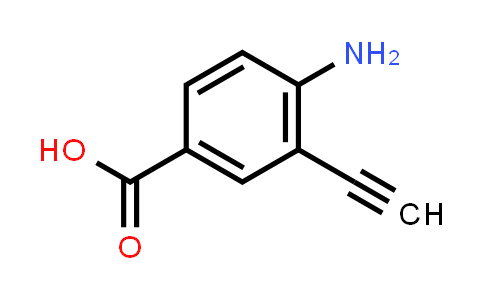 CAS No. 1260796-10-8, 4-Amino-3-ethynylbenzoic acid