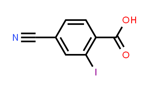CAS No. 1260814-20-7, 4-Cyano-2-iodobenzoic acid