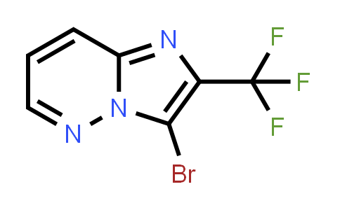 CAS No. 1260817-66-0, 3-Bromo-2-(trifluoromethyl)imidazo[1,2-b]pyridazine