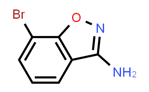 CAS No. 1260860-32-9, 7-Bromobenzo[d]isoxazol-3-amine