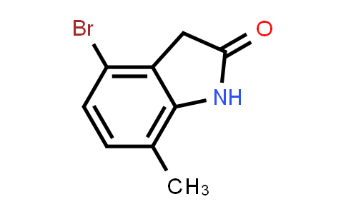 CAS No. 1260887-38-4, 4-Bromo-7-methyl-2,3-dihydro-1H-indol-2-one