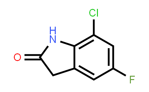 CAS No. 1260892-91-8, 7-Chloro-5-fluoroindolin-2-one