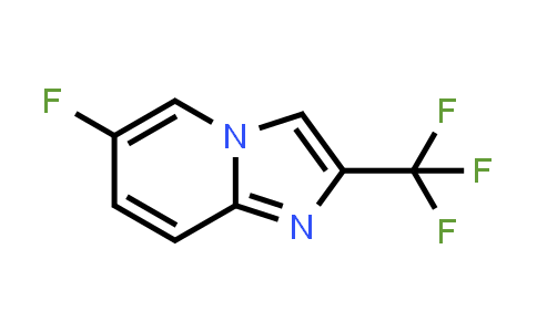 CAS No. 1260903-26-1, 6-Fluoro-2-(trifluoromethyl)imidazo[1,2-a]pyridine