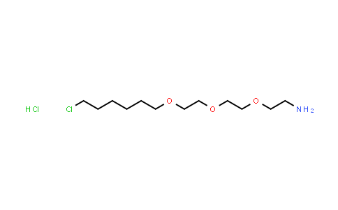 CAS No. 1261238-19-0, 2-(2-(2-((6-Chlorohexyl)oxy)ethoxy)ethoxy)ethan-1-amine hydrochloride