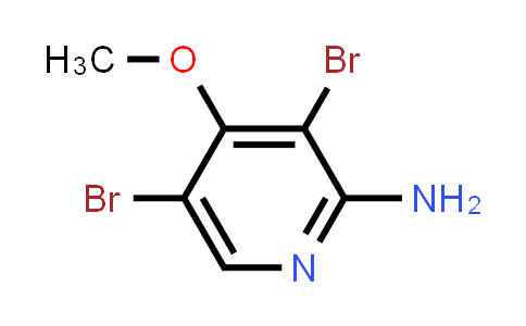CAS No. 1261269-82-2, 3,5-Dibromo-4-methoxypyridin-2-amine