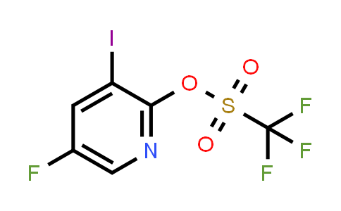 CAS No. 1261365-53-0, 5-Fluoro-3-iodopyridin-2-yl trifluoromethanesulfonate
