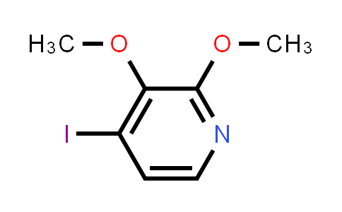 CAS No. 1261365-64-3, 4-Iodo-2,3-dimethoxypyridine