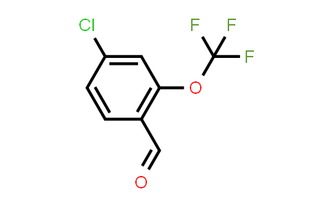 CAS No. 1261442-48-1, 4-Chloro-2-(trifluoromethoxy)benzaldehyde