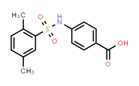 CAS No. 126146-01-8, 4-((2,5-Dimethylphenyl)sulfonamido)benzoic acid
