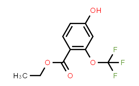 CAS No. 1261477-66-0, Ethyl 4-hydroxy-2-(trifluoromethoxy)benzoate